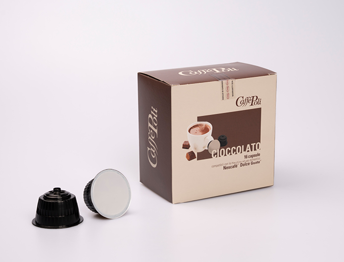 immagine capsule cioccolato compatibili dolce gusto